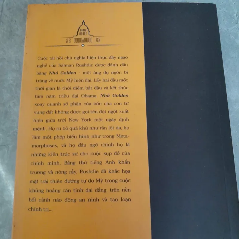 NHÀ GOLDEN - SALMAN RUSHDIE 784292