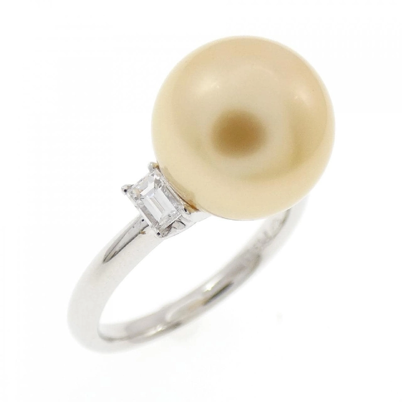 Nhẫn ngọc trai trắng PT900 10.8mm - Hàng hiệu Authentic 850885