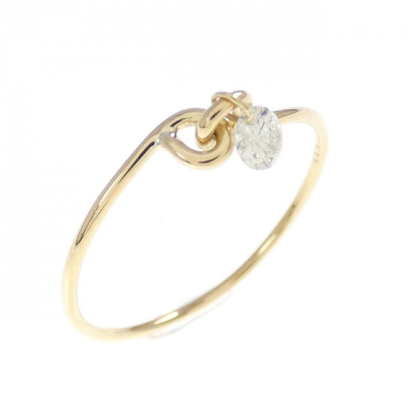 Nhẫn kim cương K18YG 0.10CT - Hàng hiệu chính hãng 849688