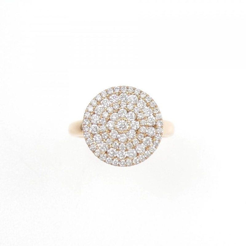 Nhẫn kim cương 750PG Pavé 0.85CT 671071