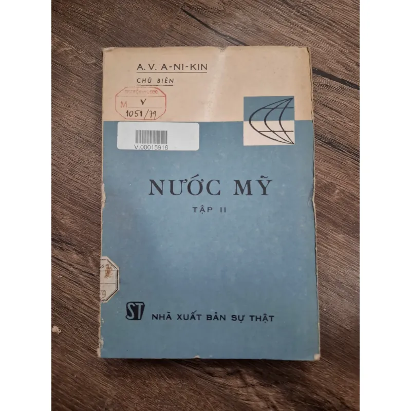 Nước Mỹ (Tập II) - A.V. A-ni-kin (chủ biên) - Kinh tế/Quốc tế 715031