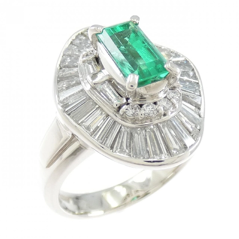 Nhẫn Emerald PT900 0.98CT 669159