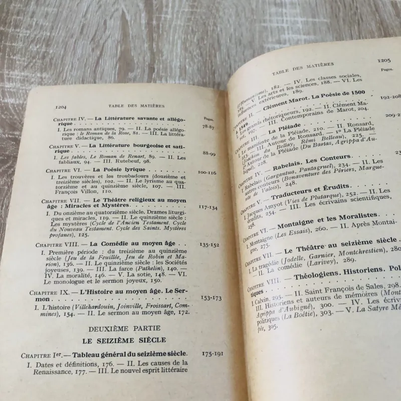 HISTOIRE DE LA LITTÉRATURE FRANÇAISE 971145