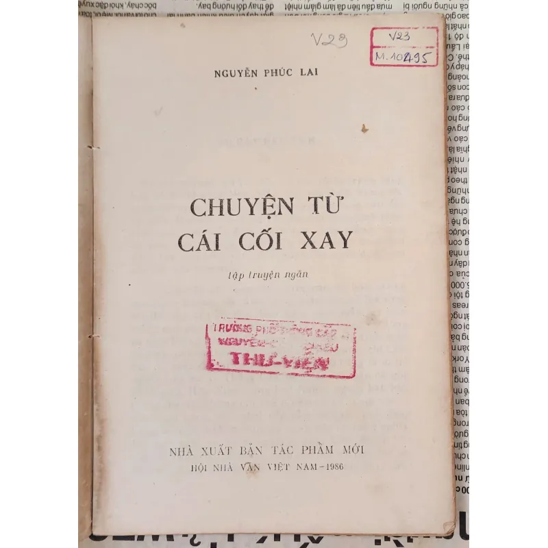 Truyện ngắn: CHUYỆN TỪ CÁI CỐI XAY (Nguyễn Phúc Lai) 1040840