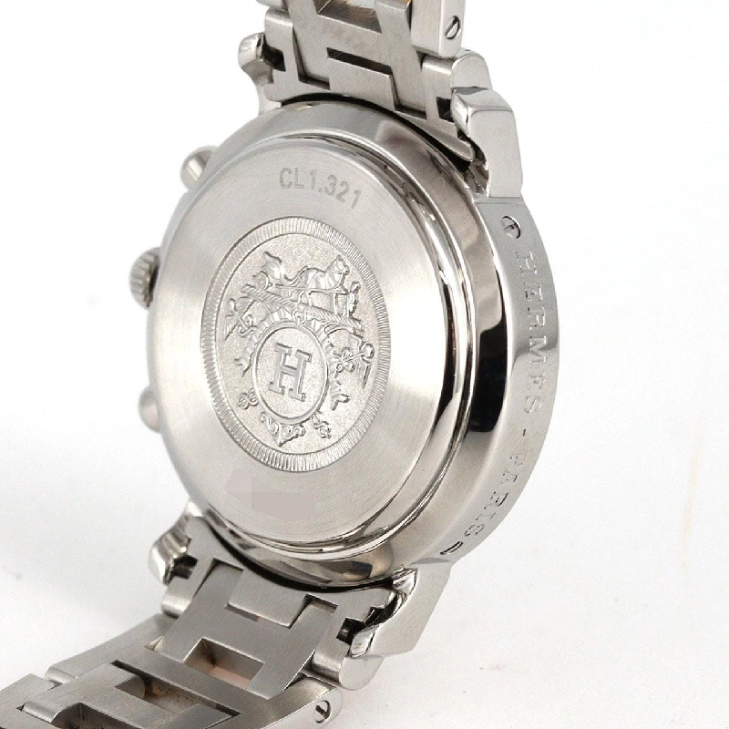 Hermès Clipper - Đồng hồ Chronograph PG Combi CL1.321 SSxGP - Hàng hiệu Chính hãng 873446