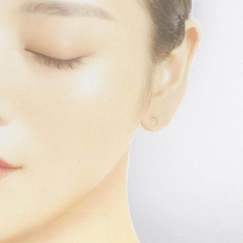 K18YG Bông tai kim cương 0.04CT - Hàng hiệu Chính hãng 872020