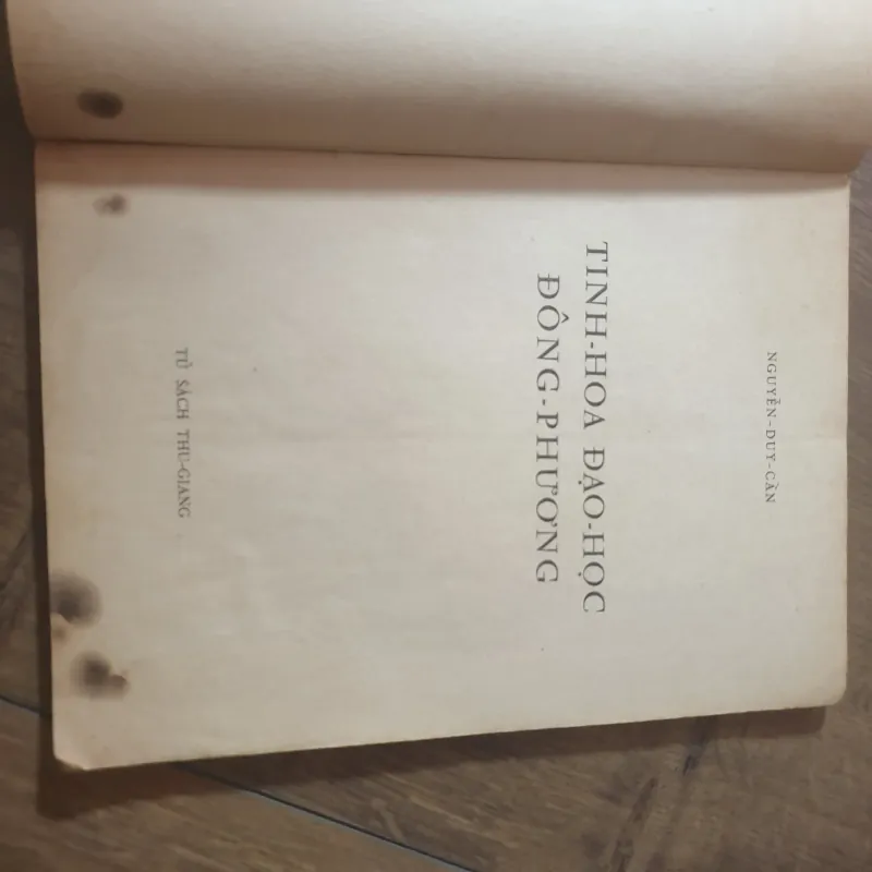 Tinh hoa Đạo học Phương Đông - Nguyễn Duy Cần- 1972 748872