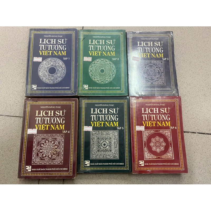 LỊCH SỬ TƯ TƯỞNG VIỆT NAM- NGUYỄN ĐĂNG THỤC (6 TẬP) 553014