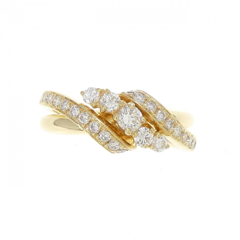 Nhẫn kim cương K18YG 0.54CT - Hàng hiệu Authentic 852562