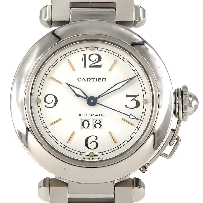 Cartier Pasha C Grande Date W31044M7 SS Automatic - Hàng hiệu Authentic 876818