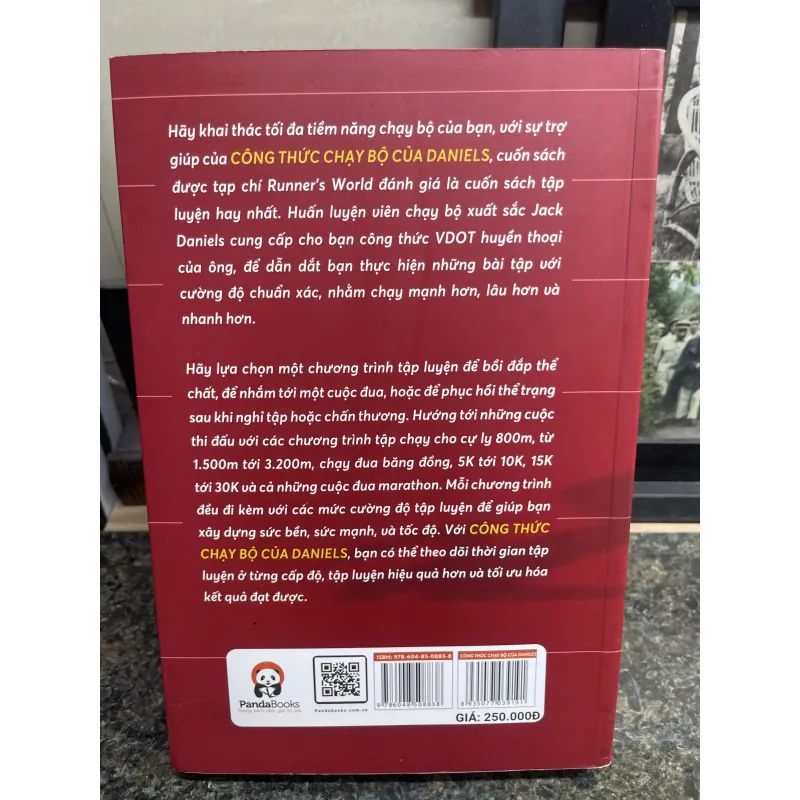 Công thức chạy bộ của Daniels Jack Daniels 751841