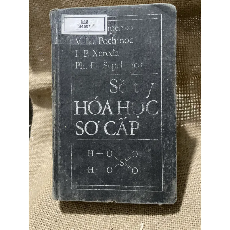 Sổ tay hóa học sơ cấp - A. T. Pilipenko V. Ia. Pochinoc I. P. Xereda Ph. Đ. Sepchenco 799984