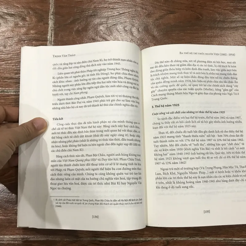 Ba thế hệ trí thức người Việt (1862-1954)  (k3) 971538