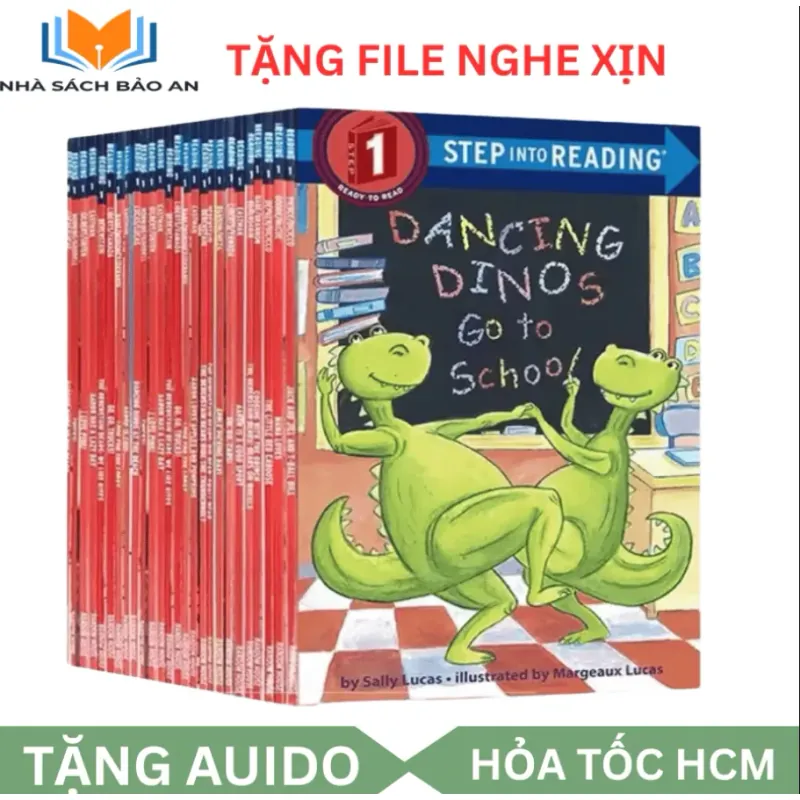 Sách tập đọc - Step into reading level 1, 35 cuốn tặng file nghe 959923