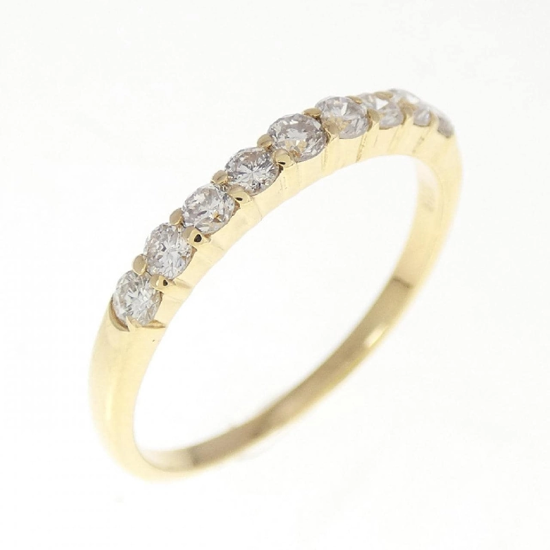 Nhẫn kim cương K18YG 0.32CT 673445