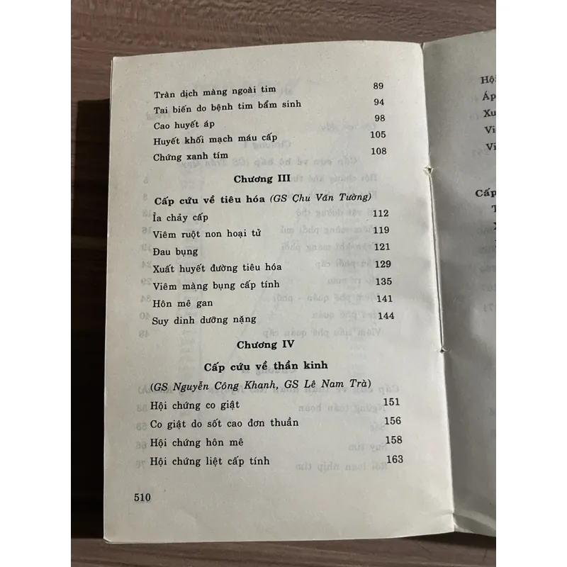 Cấp cứu nhi khoa - CHU VĂN TƯỜNG NGUYỄN CÔNG KHANH TRẦN QUỴ LÊ NAM TRÀ CAO QUỐC VIỆT 697112