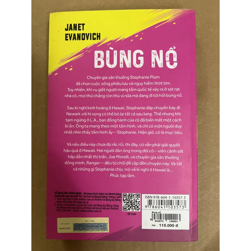 Bùng Nổ Janet Evanovich 1022556