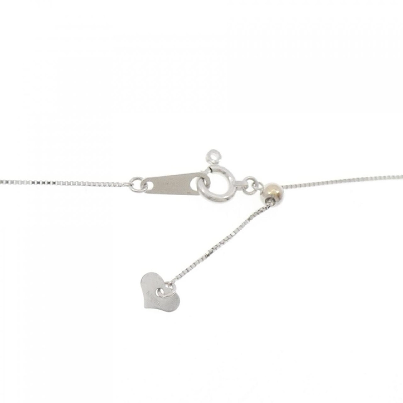 K18WG Đan Chéo × Hoa Sapphire Dây Chuyền 2.10CT - Hàng hiệu Chính hãng 846488