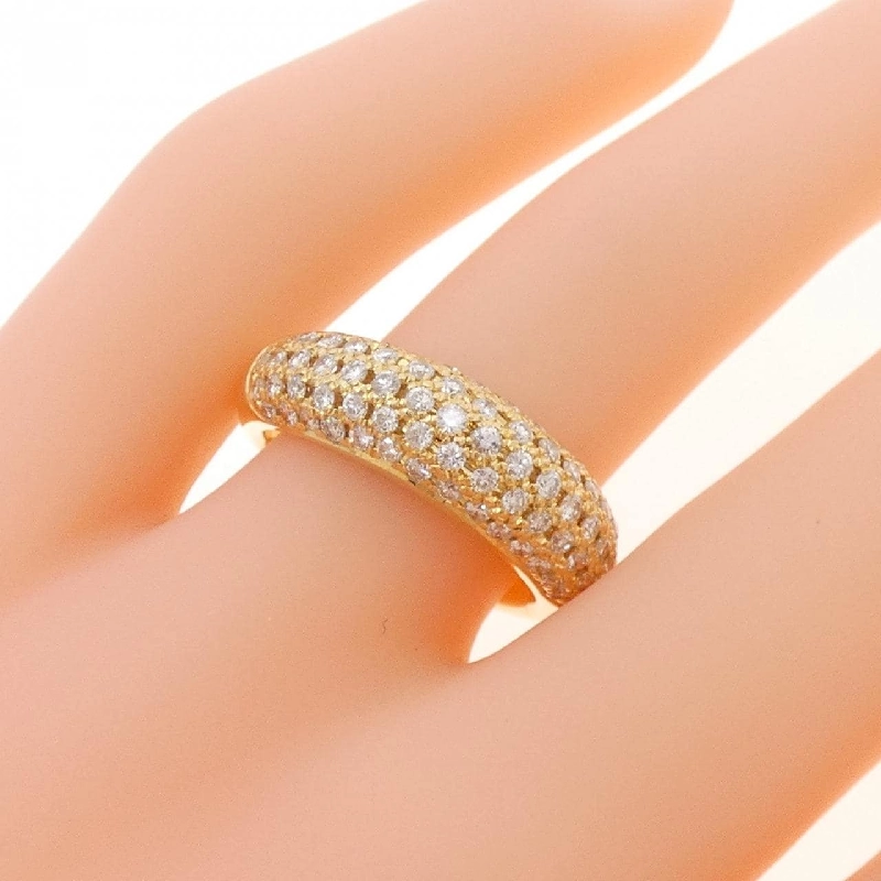 Nhẫn kim cương Pavé K18YG 0.85CT 669436
