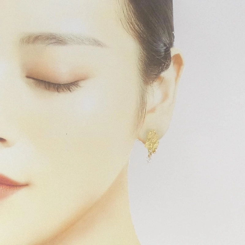 K18YG Bông tai kim cương 0.20CT - Hàng hiệu Chính hãng 871624