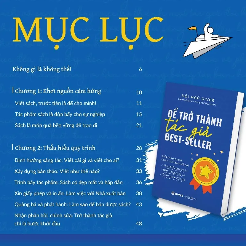 Để Trở Thành Tác Giả Best Seller - Đội Ngũ GIVER - GIVER BOOKS - MARKETING KINH DOANH 595445