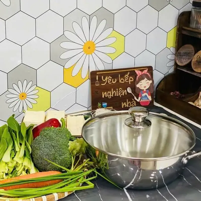 Chảo inox 304 Kalite KWP2501 – Chiên xào chuẩn vị mới 100% 723236