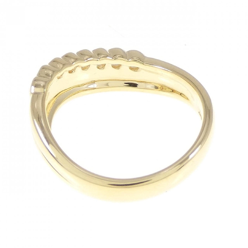 Nhẫn kim cương K18YG 0.27CT 671304