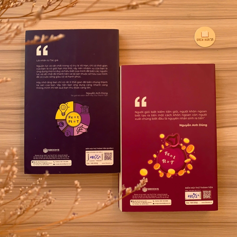 Cuốn sách Biến Mọi Thứ Thành Tiền (Tập 1 & 2) – Nguyễn Anh Dũng 540620