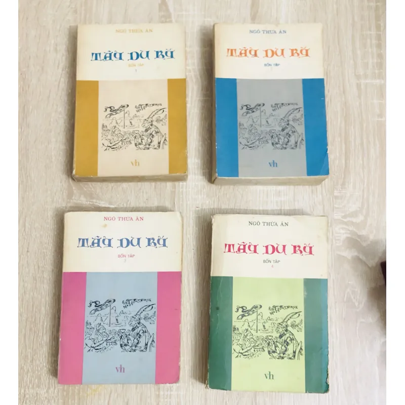 Combo 4 cuốn Tây Du Ký – NXB 1989, Ngô Thừa Ân 925833