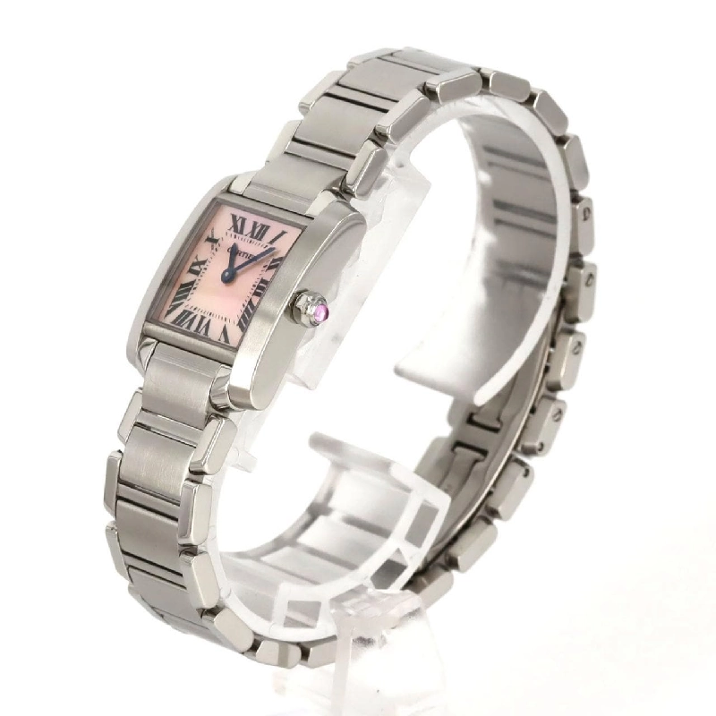 Cartier Tank Française SM W51028Q3 SS Quartz - Hàng hiệu Authentic 876477