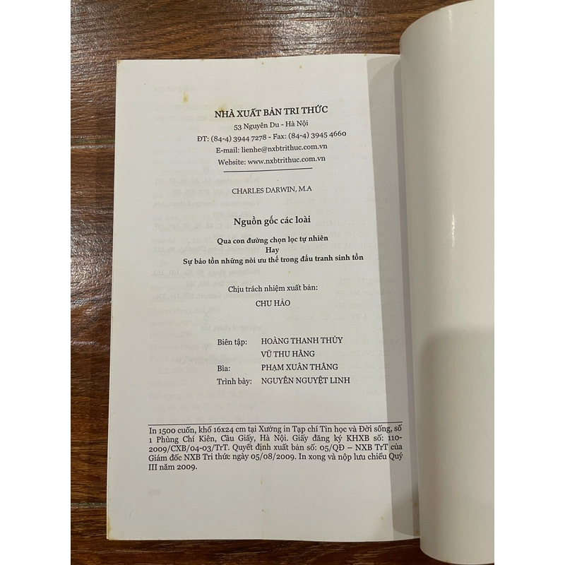 Nguồn Gốc Các Loài - Charles Darwin  (t4) 533624