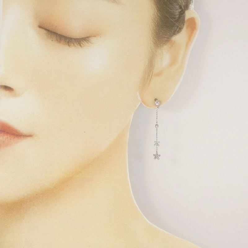 K18WG Bông tai - Hàng hiệu Authentic 875475