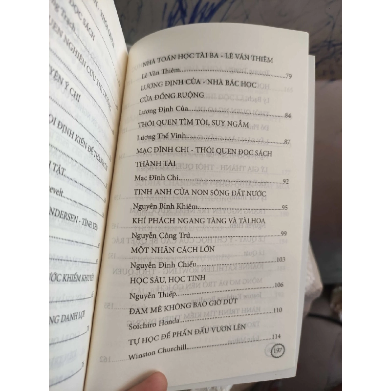 Thói quen tốt của các danh nhânHCM01/03 910291