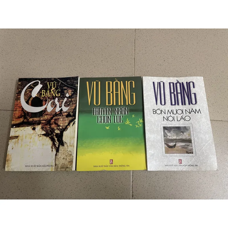 Combo 3 sách VŨ BẰNG – đọc là thấy một thời báo chí & văn chương sống động  763544