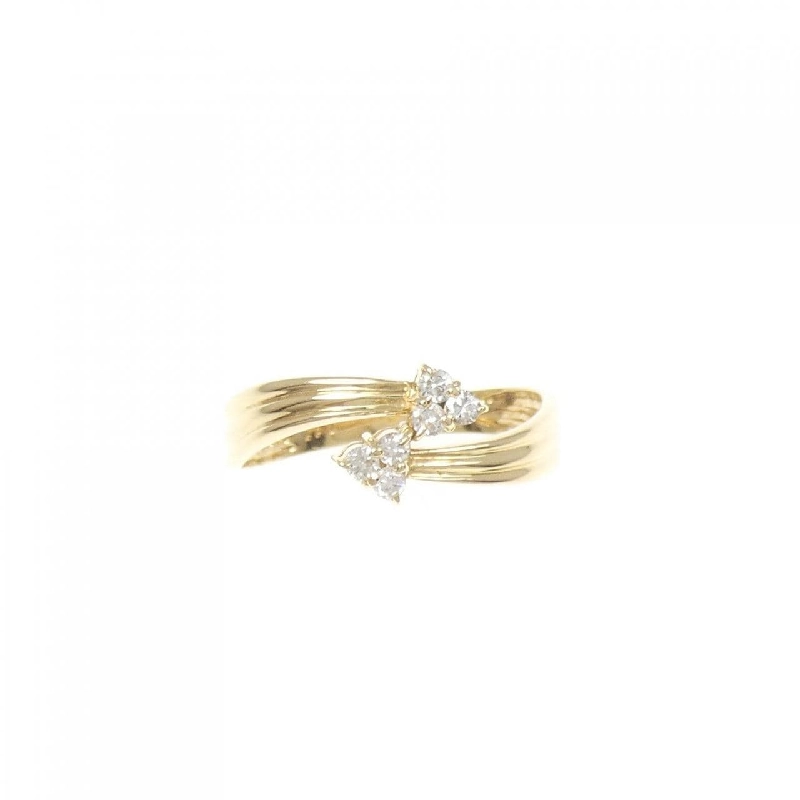 Nhẫn kim cương K18YG 0.11CT 669067