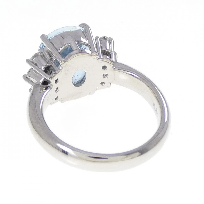 Nhẫn Aquamarine PT900 4.33CT - Hàng hiệu Chính hãng 850787