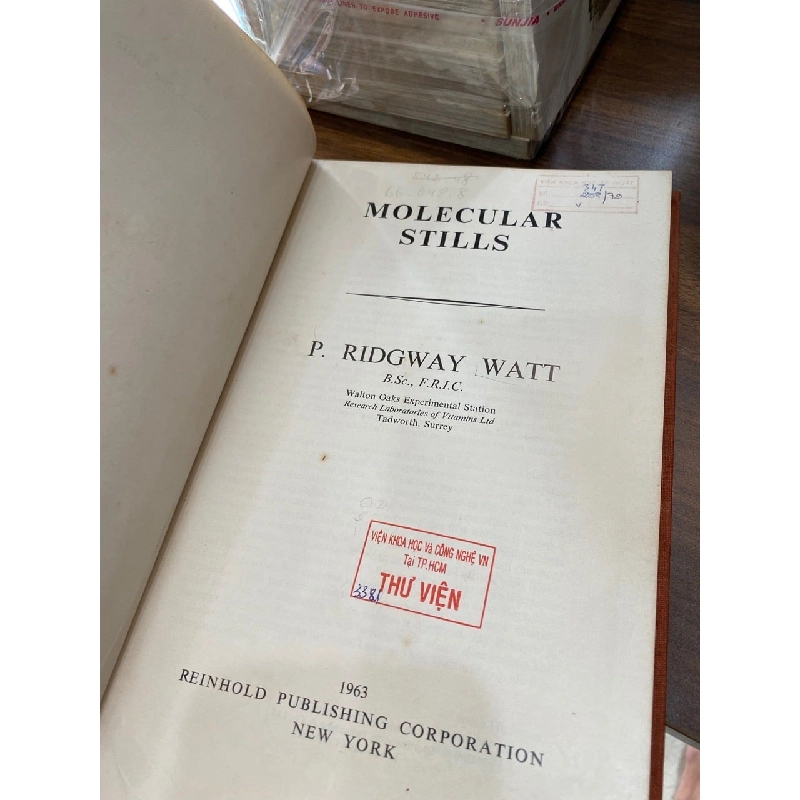 Molecular Stills - P. Ridgway Watt 448783