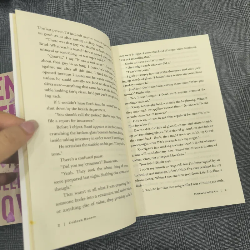 It Ends With Us + It Starts With Us - Colleen Hoover - Sách New 959968