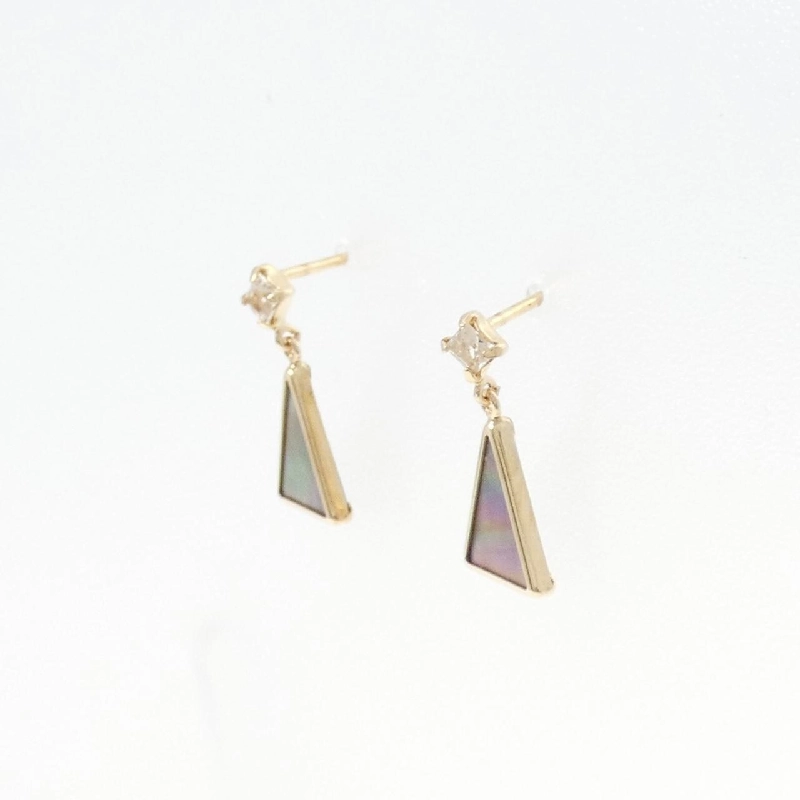 K10YG Ngọc trai mẹ Bông tai - Hàng hiệu Chính hãng 866673