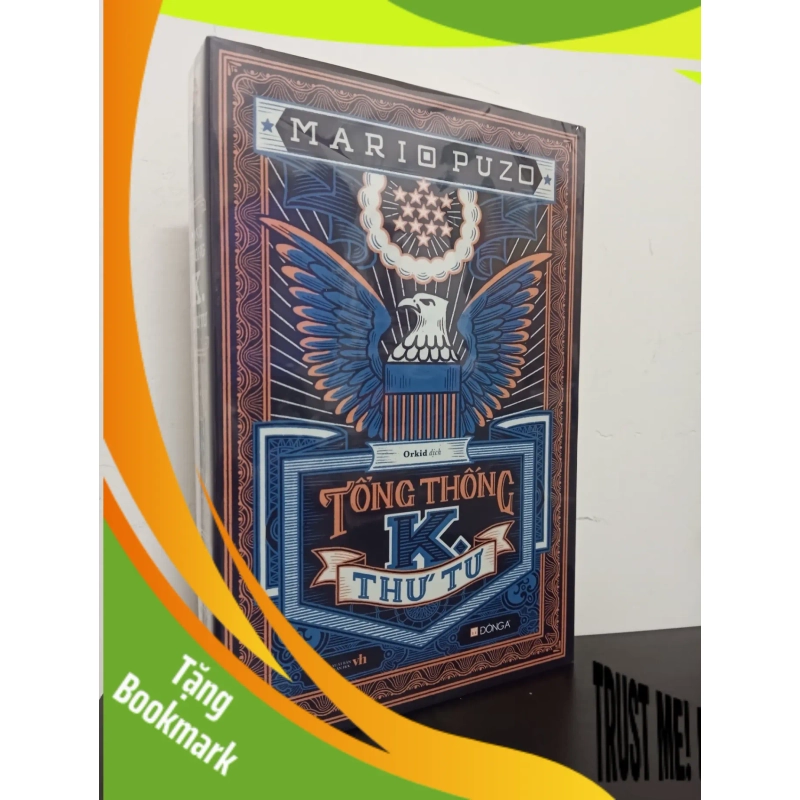 (TẶNG BOOKMARK) Tổng Thống K. Thứ Tư - Mario Puzo New 100% RBK.ASB0502 954314