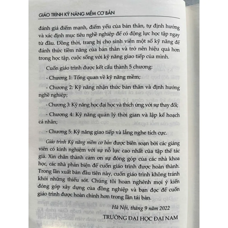 GIÁO TRÌNH KỸ NĂNG MỀM (Full bộ 2 tập Cơ bản  + nâng cao) 759892