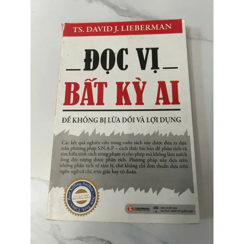 Đọc Vị Bất Kỳ Ai (You Can Read Anyone) - TS. David J. Lieberman 605708