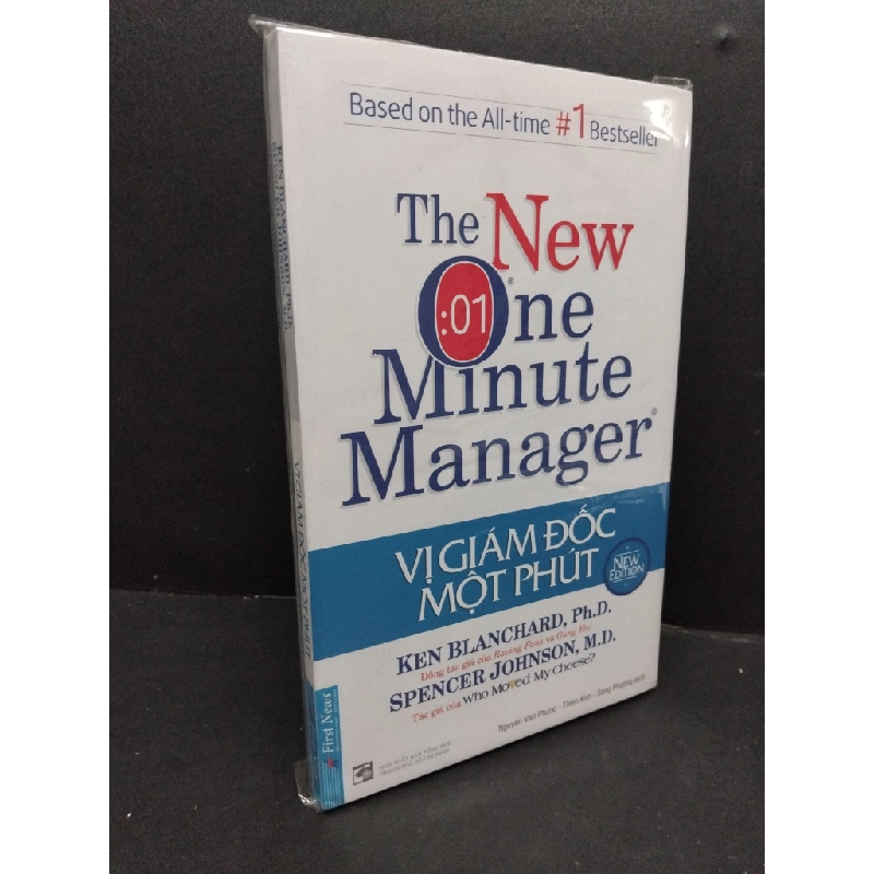 Vị giám đốc một phút (có bọc) mới 90% ố nhẹ HCM1008 Ken Blanchard, Ph. D. & Spencer Johnson,M.D QUẢN TRỊ 215377