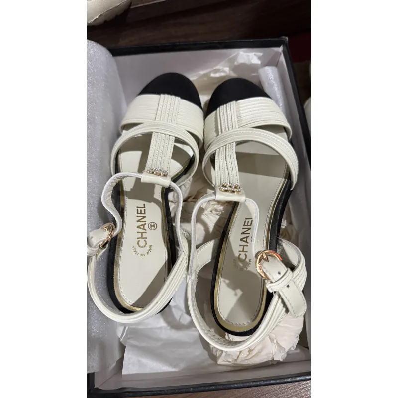 Giày cao gót nữ channel size 36c 752427