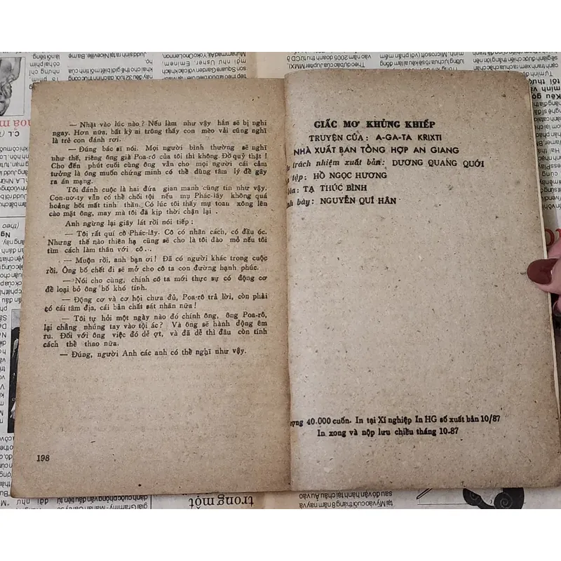 Tiểu thuyết trinh thám cổ điển của Agatha Christie: GIẤC MƠ KHỦNG KHIẾP 703963