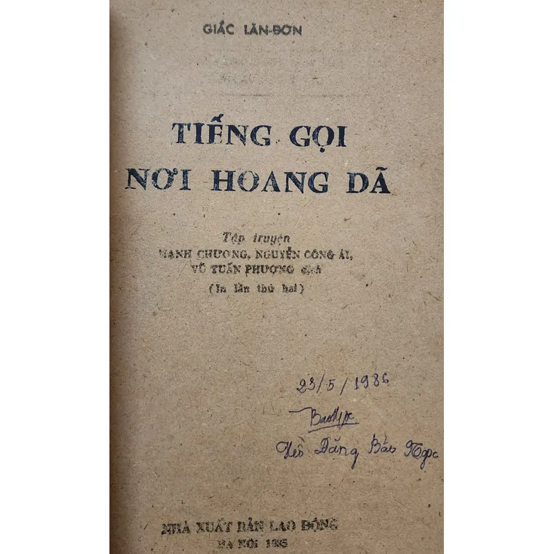 TIẾNG GỌI NƠI HOANG DÃ- Jack London 717442