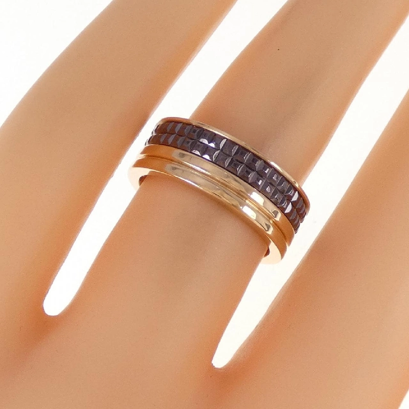 Boucheron Quatre Classic Half Large Ring - Hàng hiệu Authentic 838832