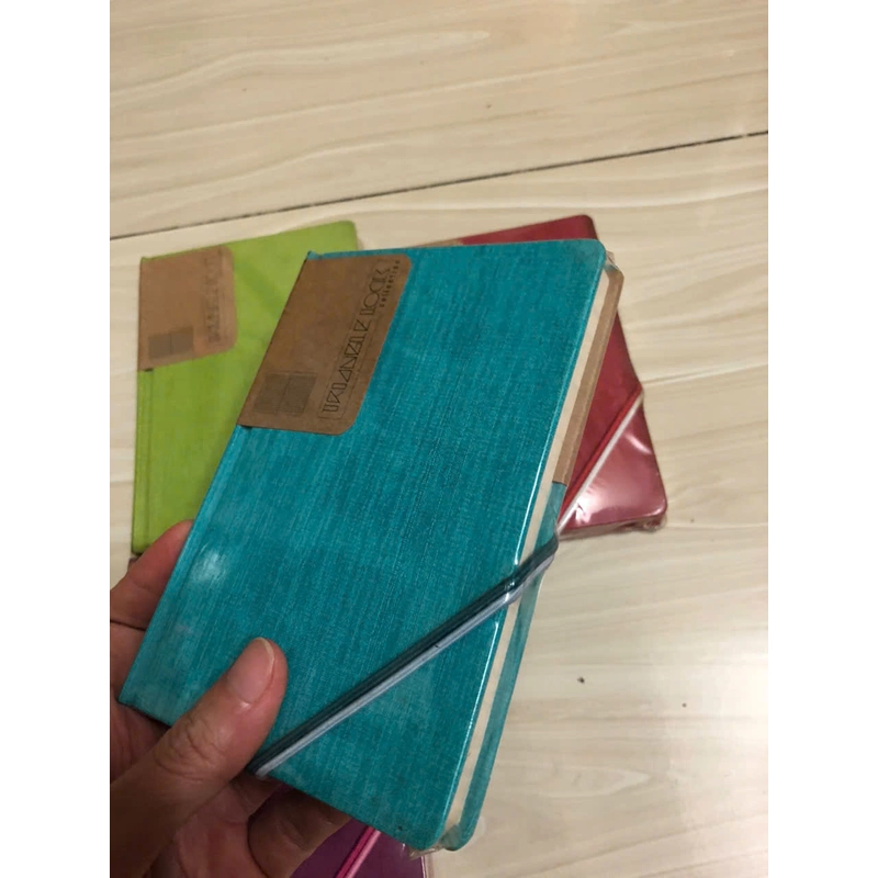 Sổ tay Notebook bìa da (màu xanh dương) 326316