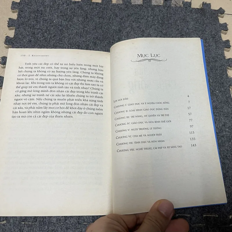 Giáo dục và ý nghĩa cuộc sống - J.krishnamutri (c47) 927102