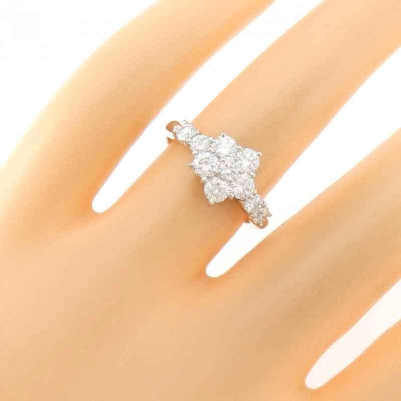 Nhẫn kim cương hoa PT900 1.05CT - Hàng hiệu Authentic 855126